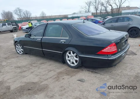 2003 Mercedes-Benz S 500 z USA, uszkodzony, nr VIN WDBNG84J03A336411